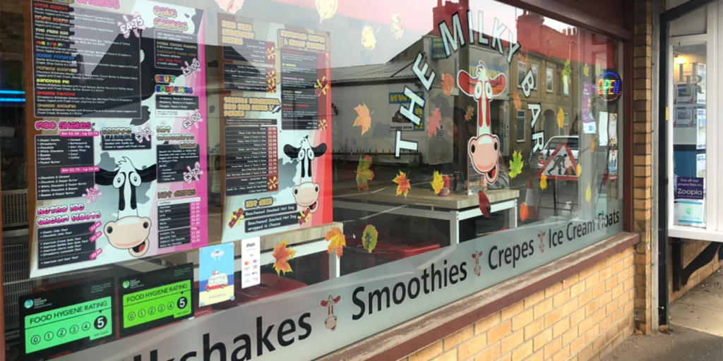 The Milky Bar Milkshakes