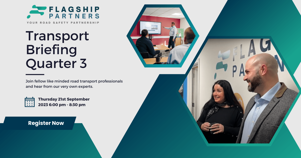 Flagship Partners Transport Briefing Banner September 2023