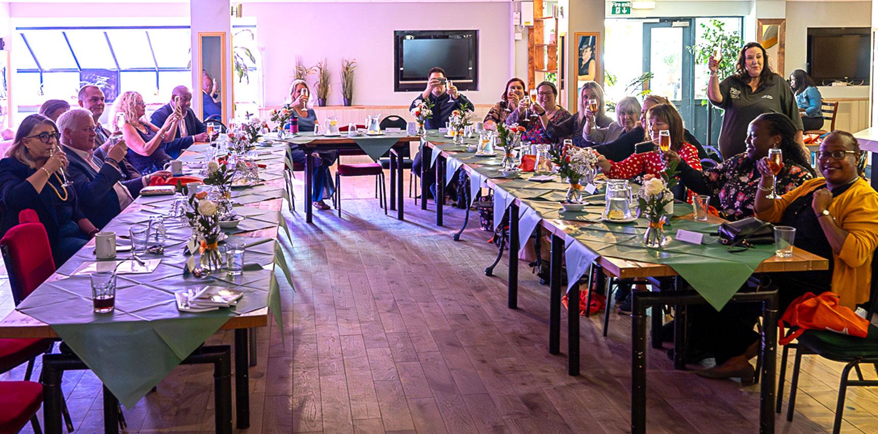 BAnC Services 2nd Birthday Party gathering